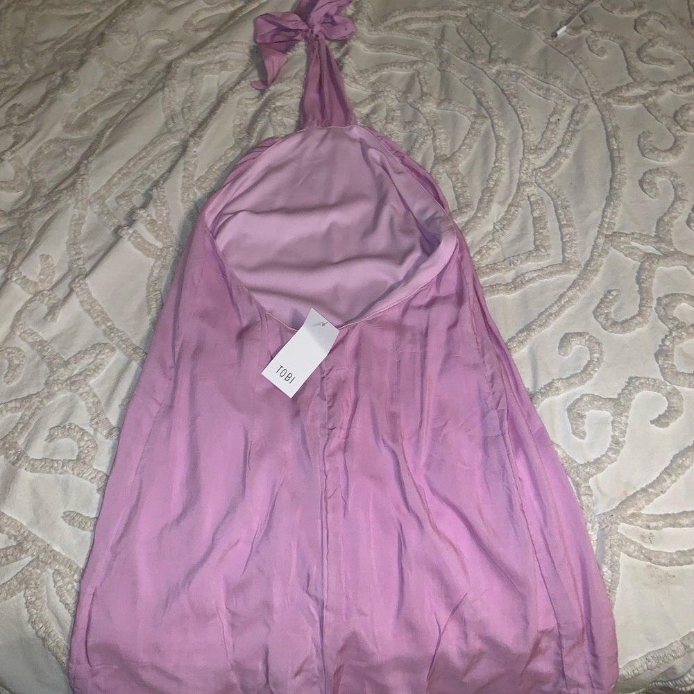 Open Back, High Neck Sun Dress